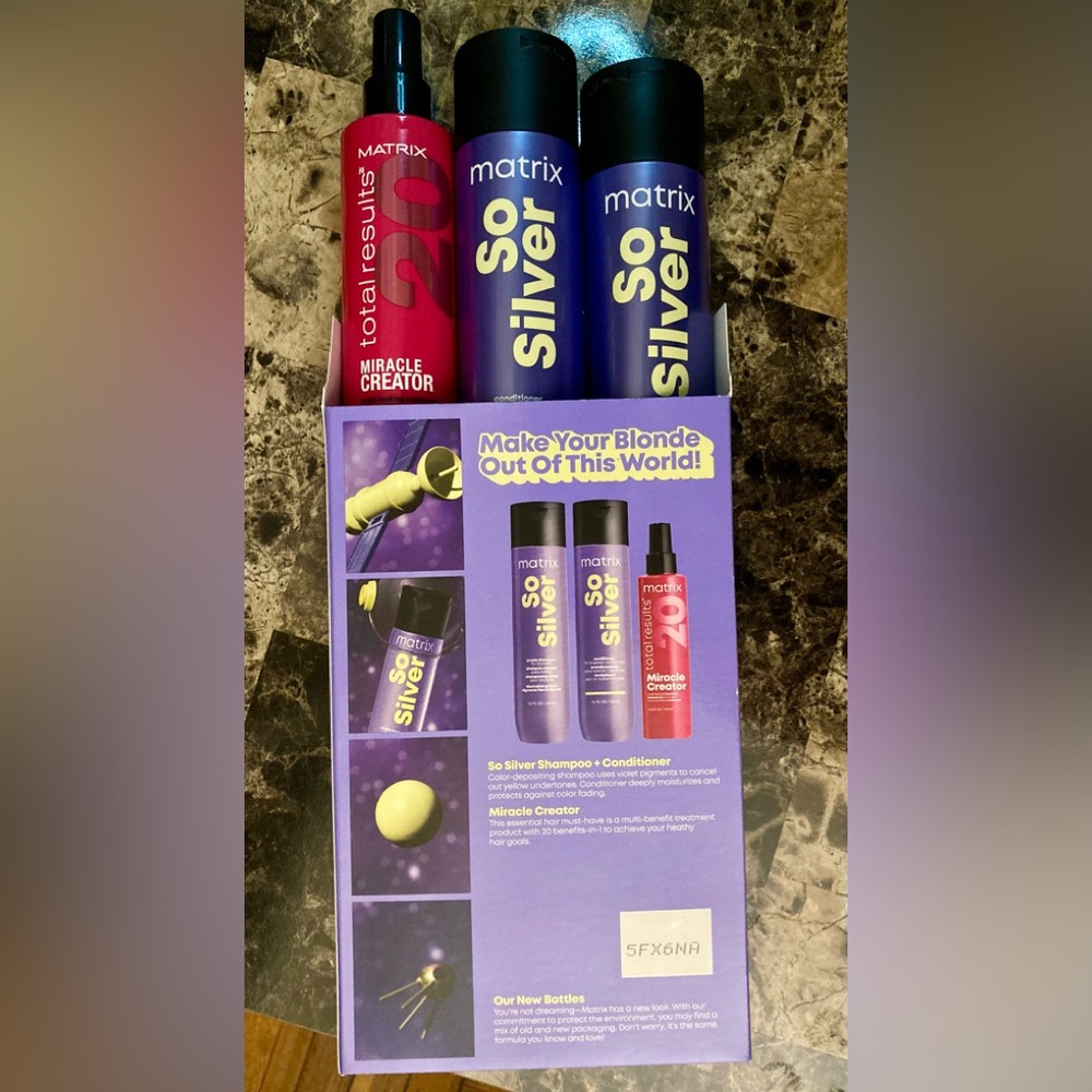 Matrix So Silver Limited Edition Holiday Dream Hair kit
